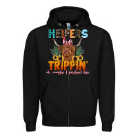 Black heifers be trippin' Zipper Hoodie - LillyAllenDesigns