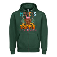 Sports Green heifers be trippin' Zipper Hoodie - LillyAllenDesigns