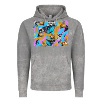 Cloud Rock easter butterfly with glitter and cowhide  background Vintage Hoodie - Artiststas