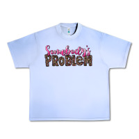 Grape Ice Western Somebody's Problem Urban Heavy Tee - LillyAllenDesigns