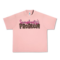 Salmon Western Somebody's Problem Urban Heavy Tee - LillyAllenDesigns