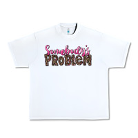 White Western Somebody's Problem Urban Heavy Tee - LillyAllenDesigns