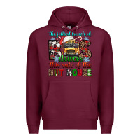 Burgundy the jolliest bunch of drivers this side of the nut Premium Hoodie - texasbilliewilder