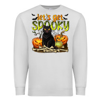 Dove Grey Let's Get Spooky Premium Sweatshirt - texasbilliewilder