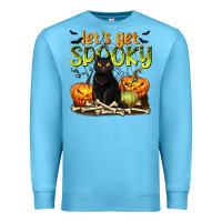 Ocean Blue Let's Get Spooky Premium Sweatshirt - texasbilliewilder
