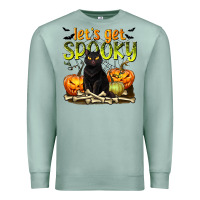 Seafoam Let's Get Spooky Premium Sweatshirt - texasbilliewilder