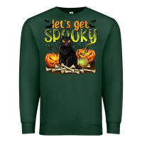 Sports Green Let's Get Spooky Premium Sweatshirt - texasbilliewilder