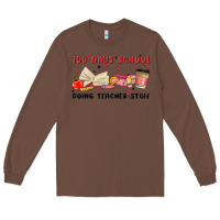 Chestnut 100 days school Long Sleeve Tee - MaliasSmallBusiness