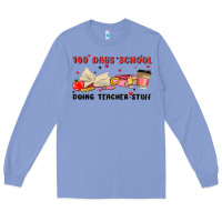 Colony Blue 100 days school Long Sleeve Tee - MaliasSmallBusiness