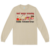 Mushroom 100 days school Long Sleeve Tee - MaliasSmallBusiness