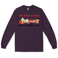 Plum 100 days school Long Sleeve Tee - MaliasSmallBusiness
