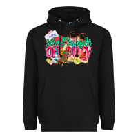 Black School counselor off duty Heavyweight Hoodie - NancyCooperArtShop