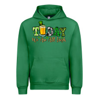 Emerald Today we are all Irish Urban Hoodie - OliviaCreatesArt