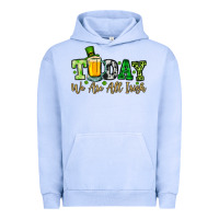 Pigment Grape Ice Today we are all Irish Urban Hoodie - OliviaCreatesArt
