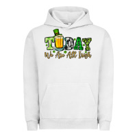 Pigment Lunar Rock Today we are all Irish Urban Hoodie - OliviaCreatesArt