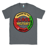 Charcoal Heather honoring the past inspiring future Classic Tee - MaliasSmallBusiness