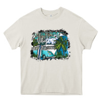 Cream summer vibes Heavy Core Tee - SublimationCraftShop