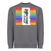Different Is Beautiful Heavyweight Sweatshirt | Teevron