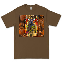 Cacao first in last out firefighter Premium Tee - AdoDesignShop