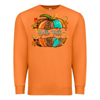 Carrot pumpkin hello fall Premium Sweatshirt - NancyCooperArtShop