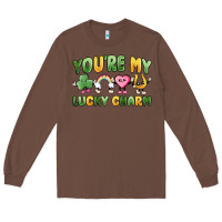 Chestnut you're my lucky charm Long Sleeve Tee - MaliasSmallBusiness