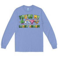 Colony Blue you're my lucky charm Long Sleeve Tee - MaliasSmallBusiness