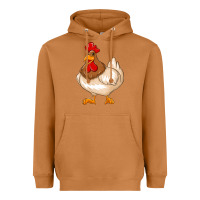 Meerkat cute chicken Heavyweight Hoodie - texasbilliewilder