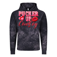Cloud Black pucker up cowboy Vintage Hoodie - AdoDesignShop