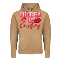 Pucker Up Cowboy Vintage Hoodie | Teevron