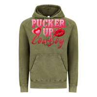 Vintage Olive pucker up cowboy Vintage Hoodie - AdoDesignShop