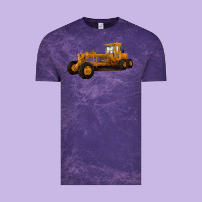 Motor Grader Vintage Tee Designed By Lillyallendesigns