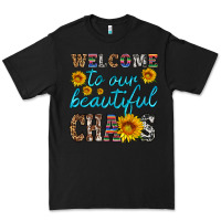 Black welcome to our beautiful chaos Premium Tee - HRA Design Shop