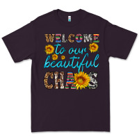 Plum welcome to our beautiful chaos Premium Tee - HRA Design Shop