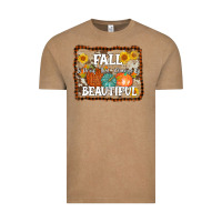 Vintage Coffee fall is proof that change is beautiful Vintage Tee - AdoDesignShop