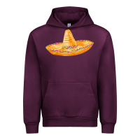 Mauve Wine sombrero fa element Urban Hoodie - FaDigitalArtStudio