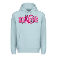 Blue Mist Cancer Believe Premium Hoodie - NancyCooperArtShop