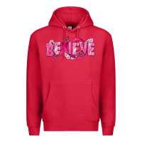 Cardinal Cancer Believe Premium Hoodie - NancyCooperArtShop