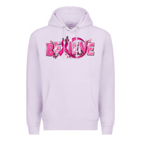 Lilac Cancer Believe Premium Hoodie - NancyCooperArtShop