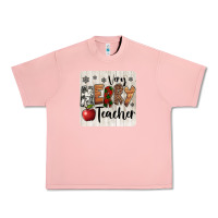 Salmon very merry teacher christmas coaster Urban Heavy Tee - Jasminsmagicworld