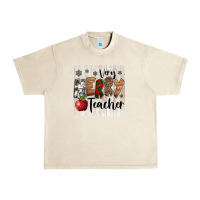 Sandshell very merry teacher christmas coaster Urban Heavy Tee - Jasminsmagicworld