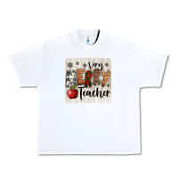 White very merry teacher christmas coaster Urban Heavy Tee - Jasminsmagicworld
