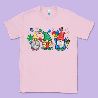 Autism Gnome Classic Tee Designed By Maliassmallbusiness