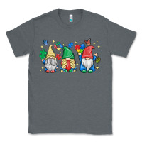 Charcoal Heather autism gnome Classic Tee - MaliasSmallBusiness