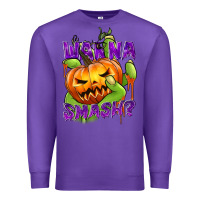 Purple Wanna Smash? Premium Sweatshirt - texasbilliewilder