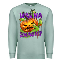 Seafoam Wanna Smash? Premium Sweatshirt - texasbilliewilder