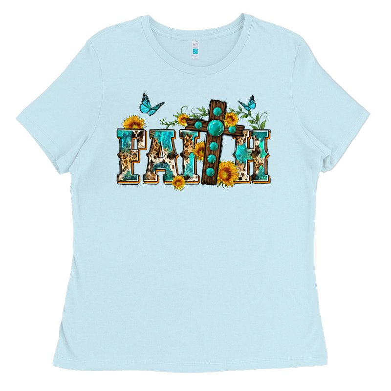 Western Faith Ladies Tee by Zillion Design Studio | Teevron