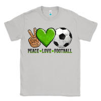 Moon Dust peace love soccer Classic Tee - AdoDesignShop