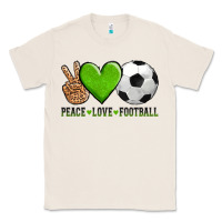 Natural peace love soccer Classic Tee - AdoDesignShop