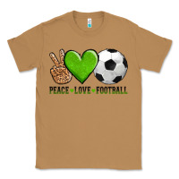 Toasted Coconut peace love soccer Classic Tee - AdoDesignShop