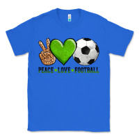 True Royal peace love soccer Classic Tee - AdoDesignShop